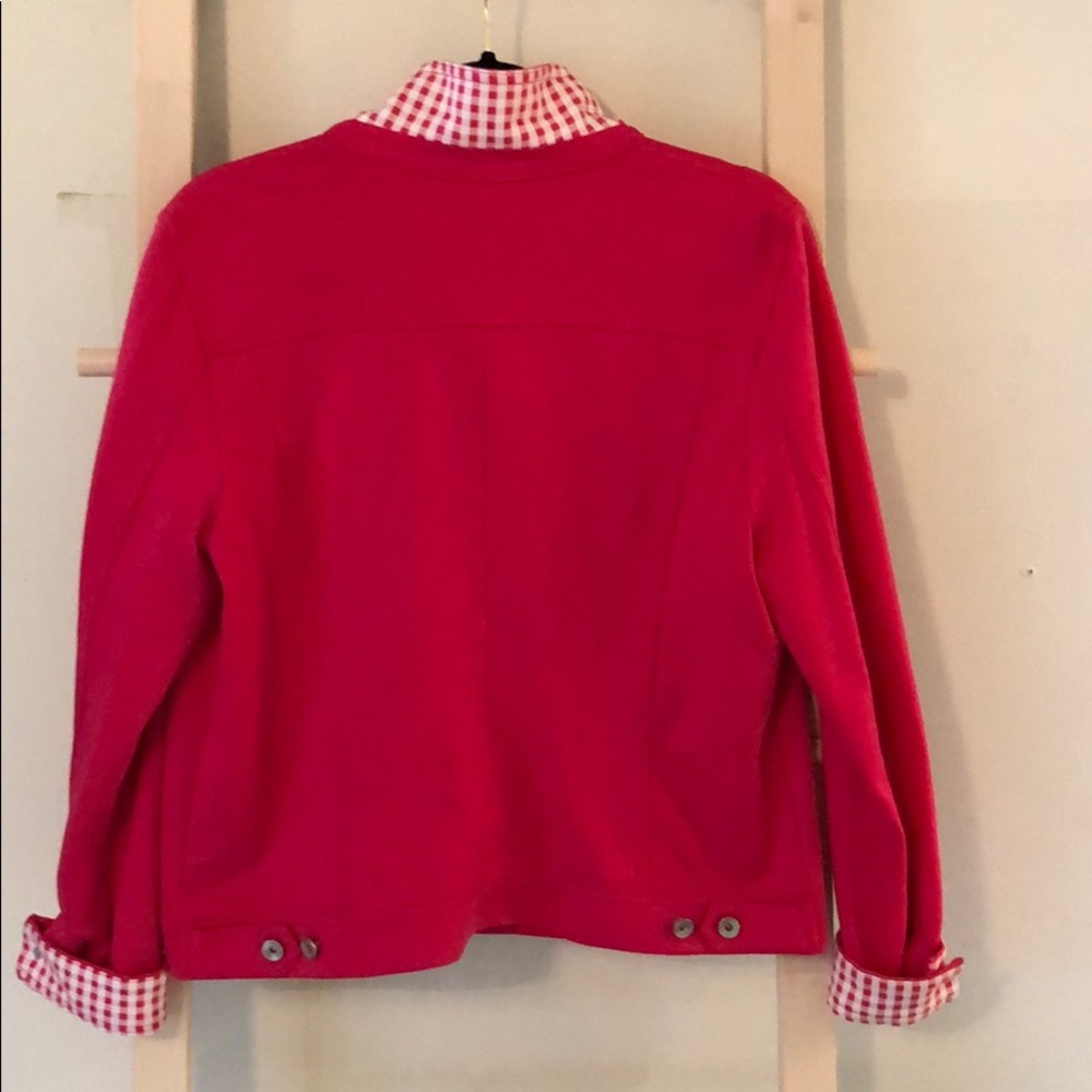 Red Checkered Jacket - Picture 15 of 16